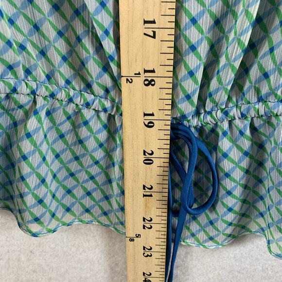 Old Navy Womens Chiffon Ruffle Cami Top Sz XS Flounce Feminine Preppy Peplum Y2K - Picture 10 of 15